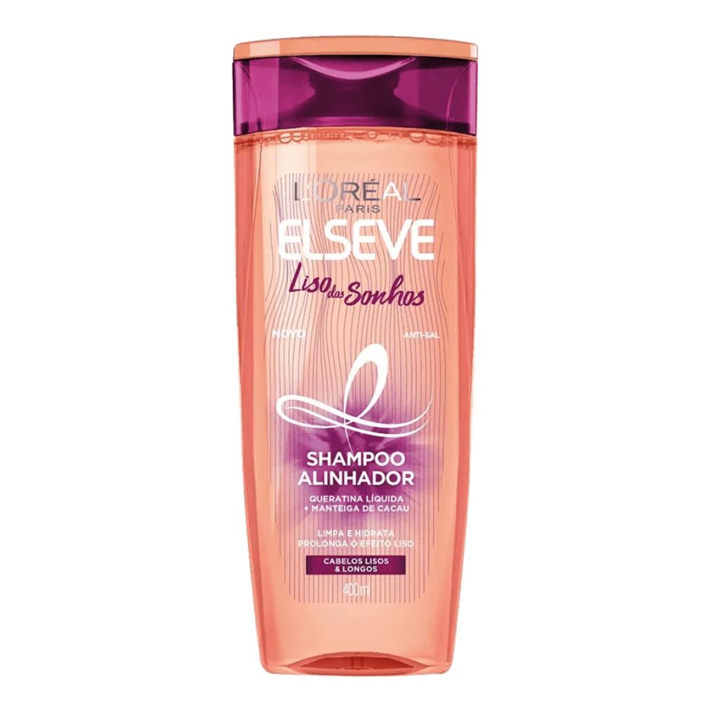 Shampoo Loréal Paris Elseve Liso dos Sonhos 400ml