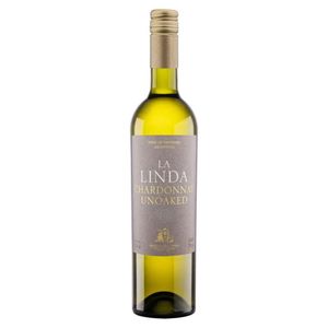 Vinho Argentino La Linda Chardonnay Unoaked 750ml