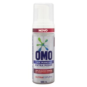 Tira-Manchas Ultra Espuma Omo Extra Poder Frasco 135ml