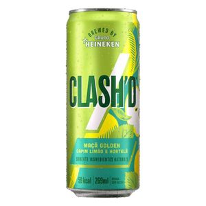 Refrigerante Maçã Golden Hortelã e Capim-Limão Clash'd Lata 269ml