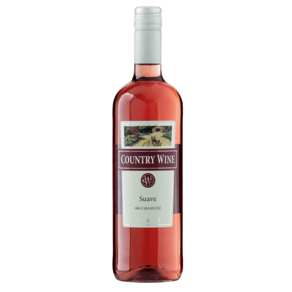 Vinho Brasileiro Country Wine Rosé Suave 750ml