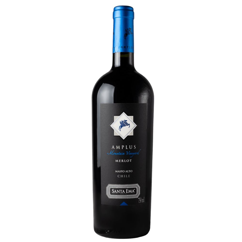 Vinho Chileno Santa Ema Amplus Merlot 750ml