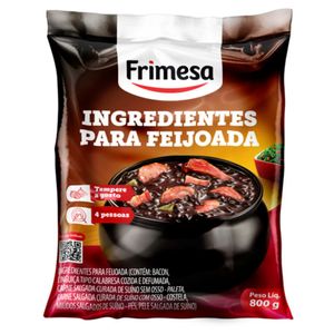 Ingredientes para Feijoada Defumado Frimesa Pacote 800g