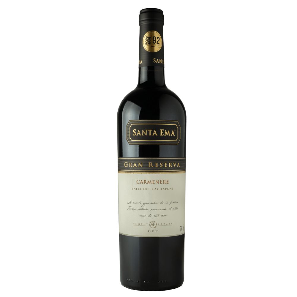 Vinho Chileno Santa Ema Gran Reserva Carménère 750ml