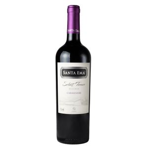 Vinho Chileno Santa Ema Select Terroir Reserva Carménère 750ml