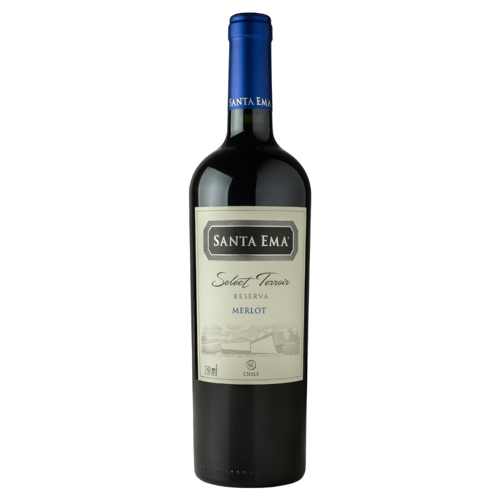 Vinho Chileno Santa Ema Select Terroir Reserva Merlot 750ml