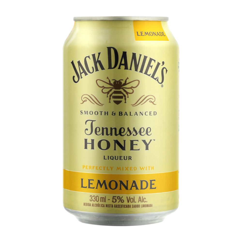 Bebida Mista Alcoólica Honey Lemonade Jack Daniel's Lata 330ml