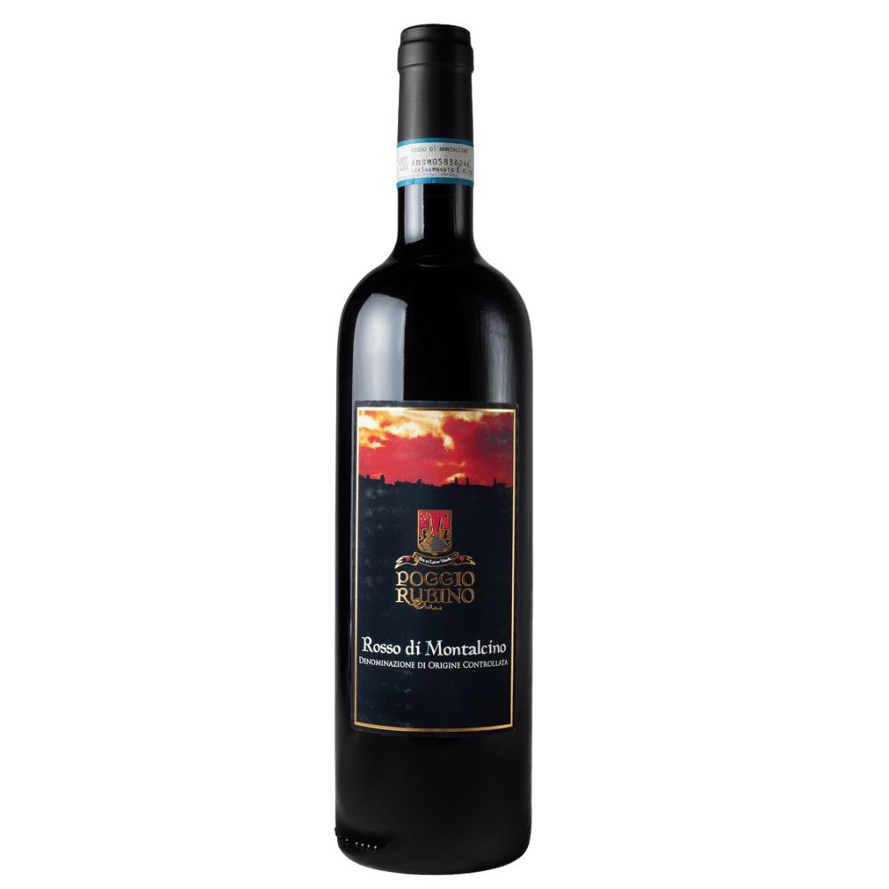 Vinho Italiano Poggio Rubino Rosso Dí Montalcino 750ml