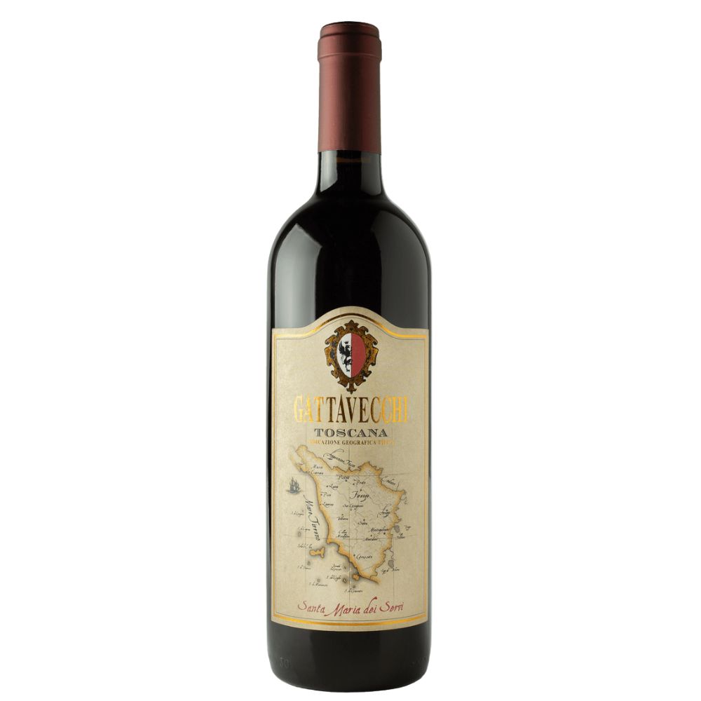 Vinho Italiano Gattavecchi Santa Maria Dei Servi Toscana 750ml