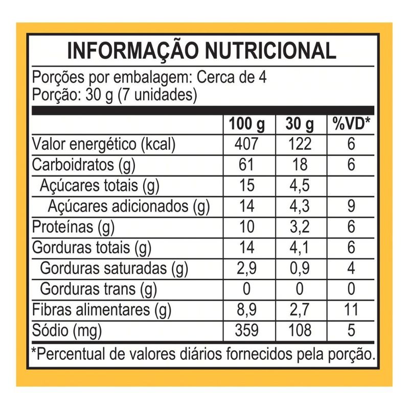 BiscoitoIntegralOrganicoGranolaMelMaeTerraTribosPacote130gFestval7896496917723