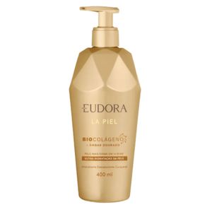 Hidratante Desodorante Corporal La Piel Ultra-Hidratação da Pele Âmbar Dourado 400ml