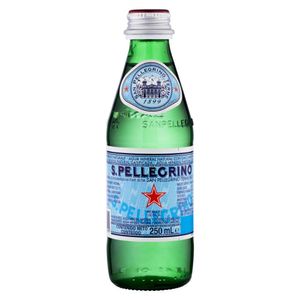 Água Mineral Natural com Gás S. Pellegrino Garrafa 250ml