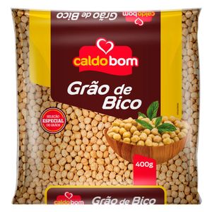 Grão-de-Bico Caldo Bom Pacote 400g