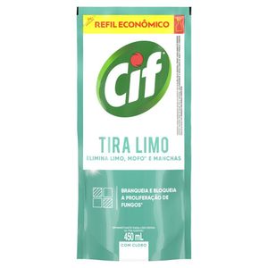 Desinfetante Tira-Limo Cif Sachê 450ml Refil Econômico