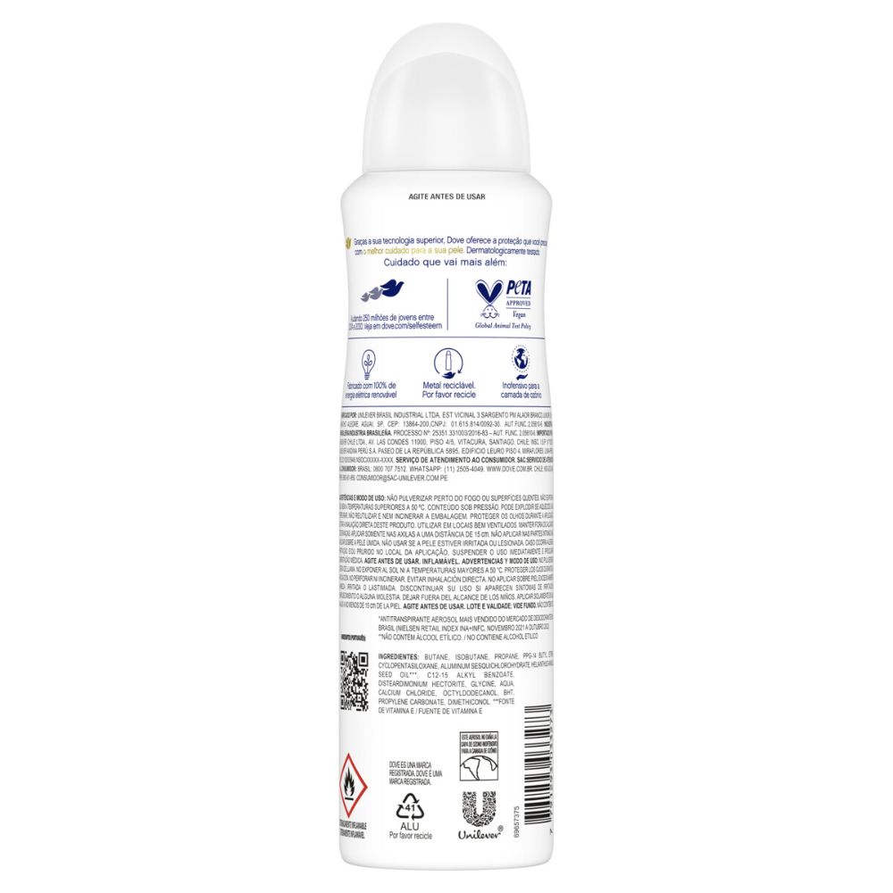 NIVEA Desodorante Antitranspirante Aerossol Dry Comfort 200ml