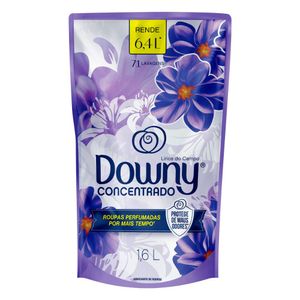 Amaciante de Roupa Concentrado Lírios do Campo Downy Sachê 1,6L