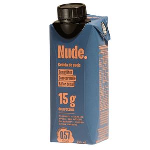 Bebida à Base de Aveia Caramelo & Flor de Sal Nude. Caixa 250ml