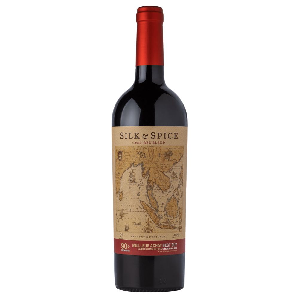 Vinho Português Silk & Spice Red Blend 750ml