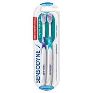 Escova Dental Extramacia Sensodyne Limpeza Profunda 2 Unidades