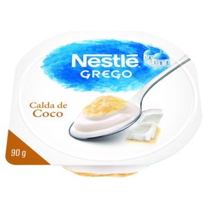 Iogurte Integral Grego Calda Coco Nestlé Pote 90g