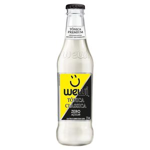 Água Tônica Clássica Zero Açúcar Zero Sódio Wewi Premium Garrafa 255ml