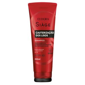 Shampoo Eudora Siàge Cauterização dos Lisos Bisnaga 250ml