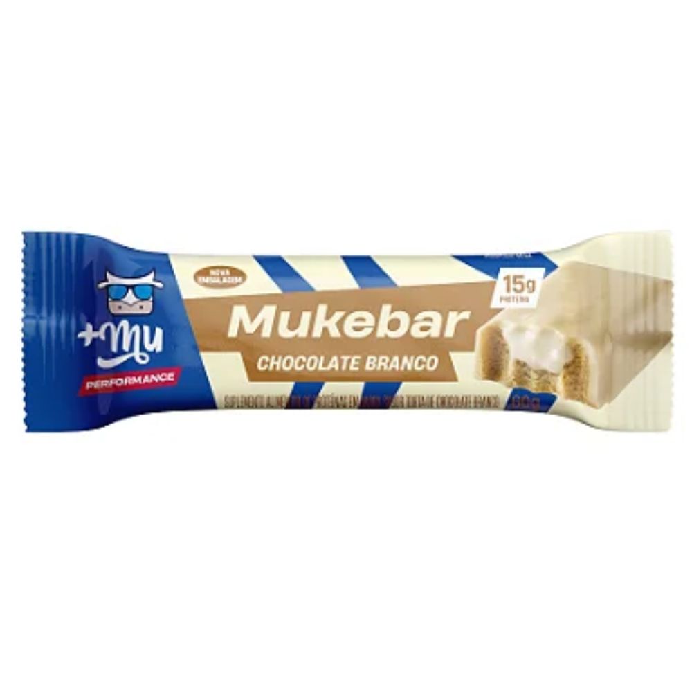 +Mu Barrinha Mukebar Chocolate Branco 60g