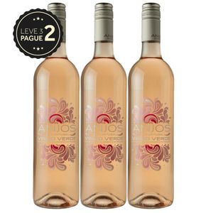 Vinho Português Verde Anjos de Portugal Rosé 750ml Leve 3 Pague 2