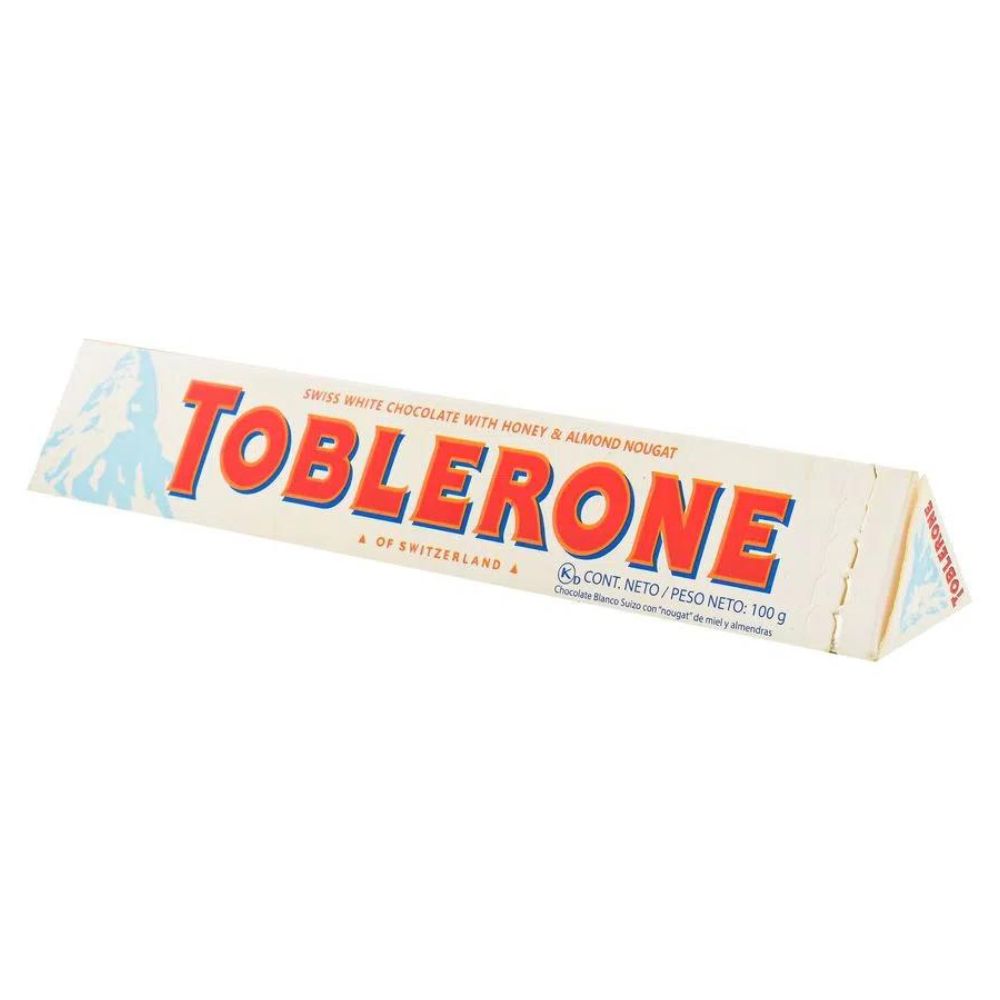 Chocolate Toblerone White 100g