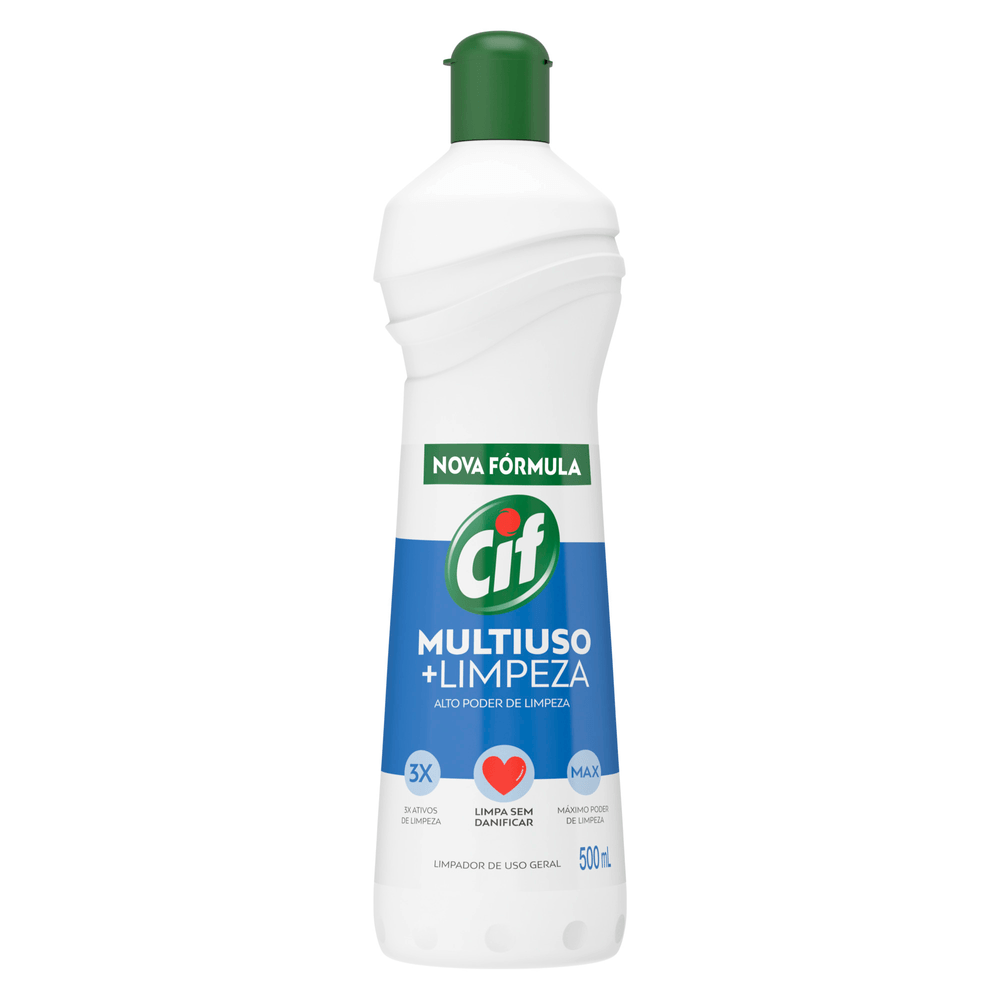Limpador Multiuso Cif +Limpeza Squeeze 500ml