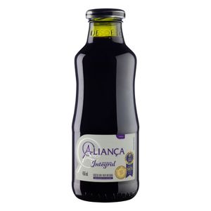 Suco Integral Uva Tinto Aliança Garrafa 450ml