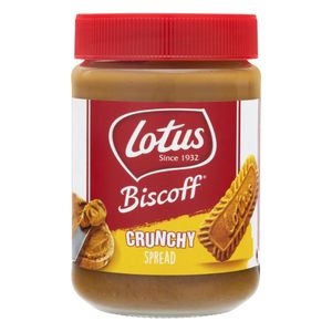Pasta de Biscoito Crocante Caramelizada Lotus Biscoff Vidro 380g