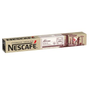 Café Nescafé Farmer Origins Africas 10 Cápsulas 55g