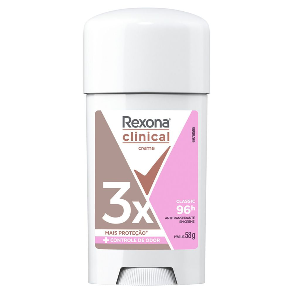 Desodorante Antitranspirante Rexona Clinical Classic 150ml