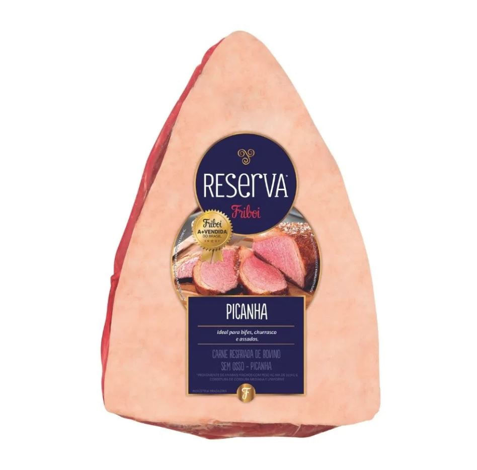 Picanha Reserva Friboi Aproximadamente 1.5kg