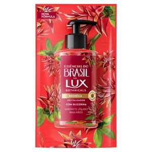 Sabonete Líquido de Glicerina para as Mãos Bromélia Lux Botanicals Essências do Brasil Sachê 240ml