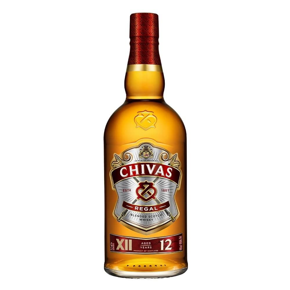 Whisky Escocês Blended Chivas Regal Garrafa 1L