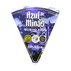 Queijo Azul De Minas Cruzília Aproximadamente 150g