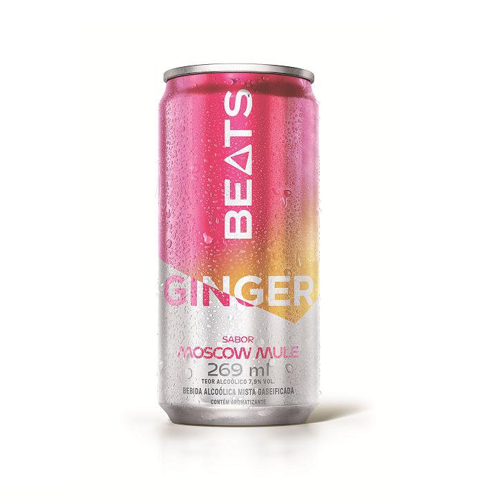 Drink Pronto Beats Drinks Ginger Sabor Moscow Mule Lata 269ml
