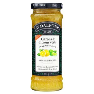 Geleia Francesa St. Dalfour Limão e Lima Vidro 284g