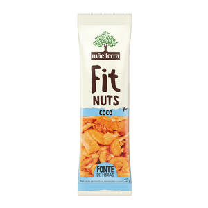 Barra Fit Nuts Mãe Terra Coco Display 25 GR