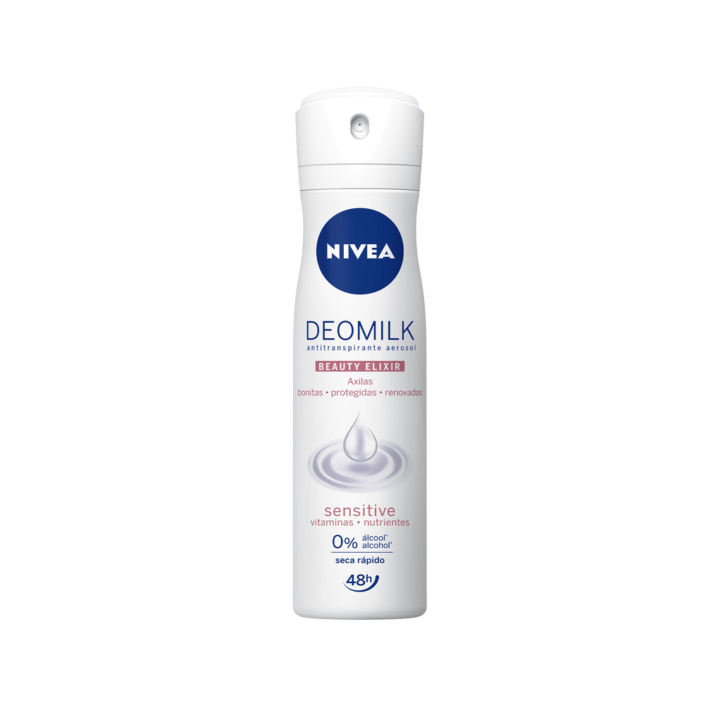Desodorante Antitranspirante Nivea Aerosol Deomilk Sensitive 150ml