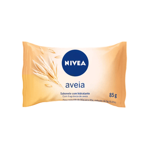 Sabonete em Barra Hidratante Aveia Nivea Pacote 85g