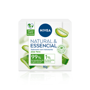 Nivea Sabonete em Barra Natural & Essencial Aloe e Vera 90g