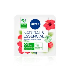 Nivea Sabonete em Barra Natural & Essencial Hibisco 90g