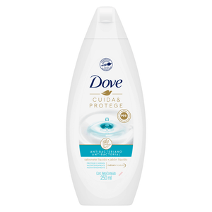 Sabonete Líquido Antibacteriano para as Mãos Dove Cuida & Protege Frasco 250ml