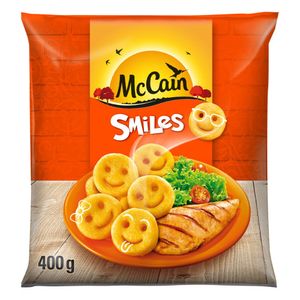 Batata Pré-Frita Smiles Congelada McCain Pacote 400g