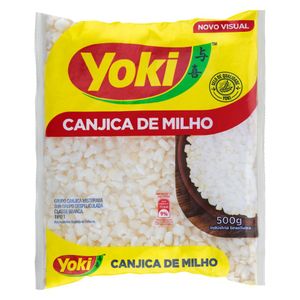 Canjica de Milho Branca Tipo 1 Yoki Pacote 500g