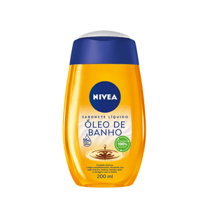 Sabonete Líquido Nivea Óleo de Banho Frasco 200ml