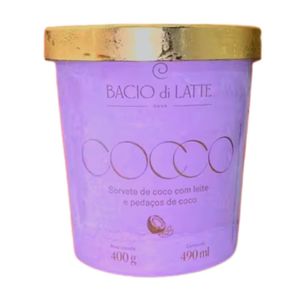 Sorvete Bacio Di Latte Cocco 490ml